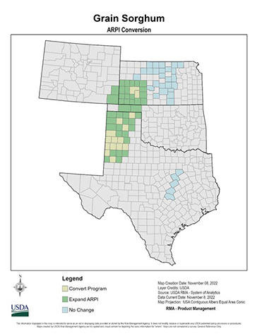 Maps of Colorado, Kansas, Oklahoma, and Texas