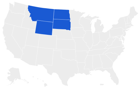 billings montana regional office map