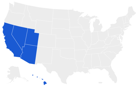 Davis California regional office map