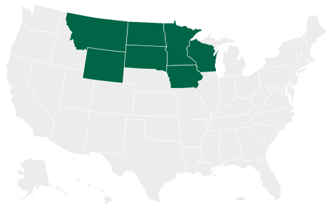 Northern compliance office map