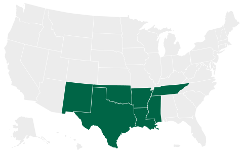 Southern compliance office map